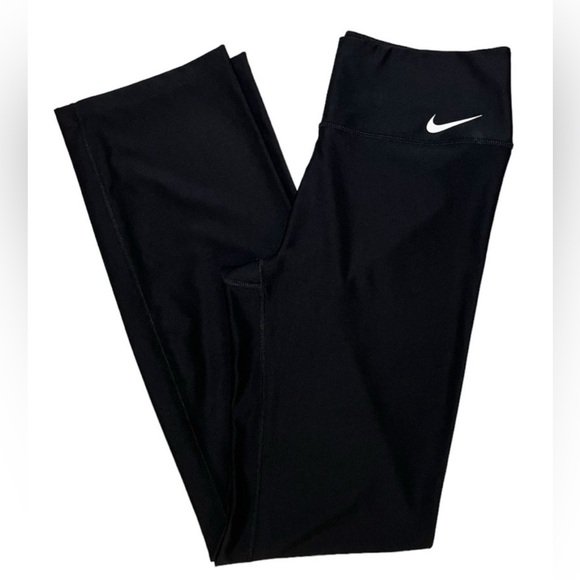 Nike Women’s Dry-Fit Black Mid Rise Pull-On Yoga Pants Size Large NWOT - Picture 3 of 10